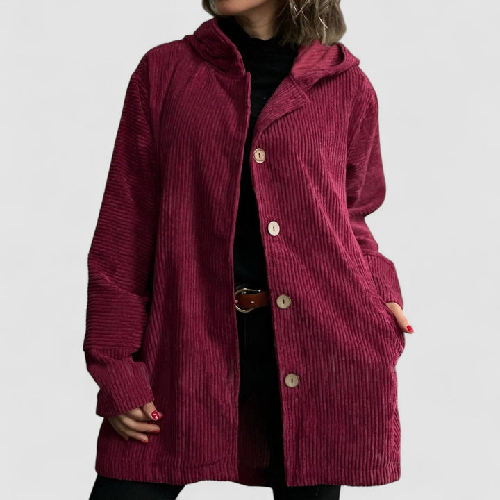 Cordia - Veste en Velours Côtelé Élégante