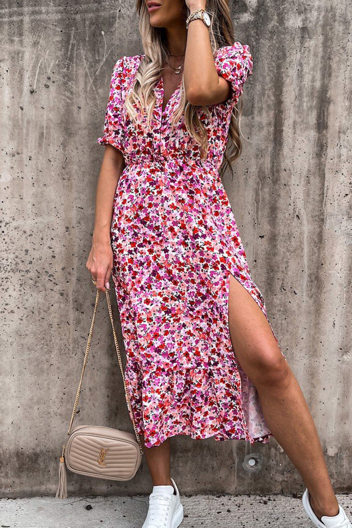 Georgia - Robe Florale Élégante
