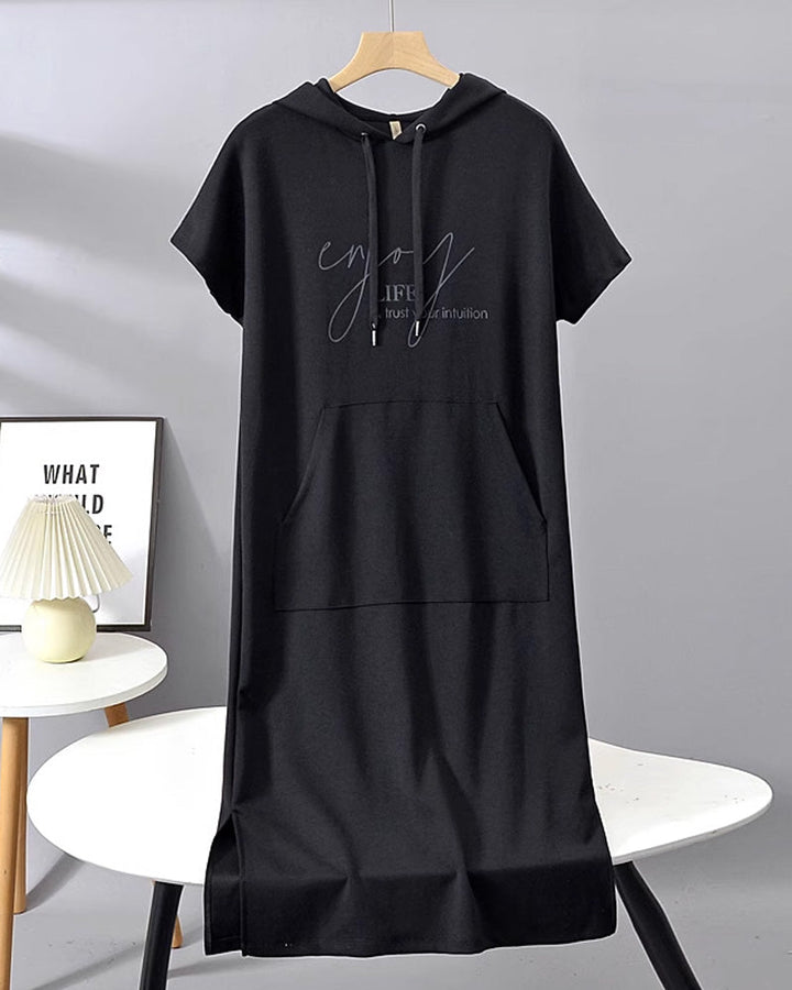 Saskia - Robe à Capuche Décontractée