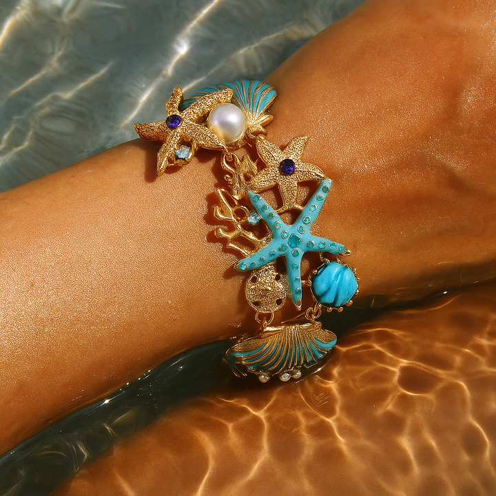 Tallara | Bracelet élégant avec détails de coquillages naturels