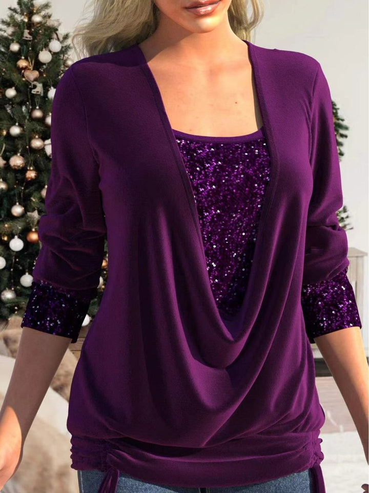 Flaire - Haut Scintillant Glamour