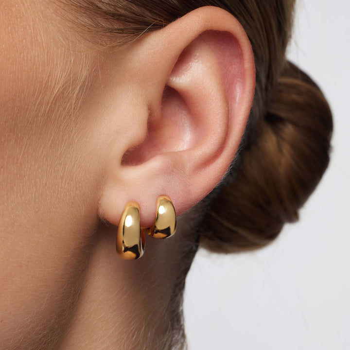 Boucles d'oreilles originales inspirées des pneus miniature pour un look unique