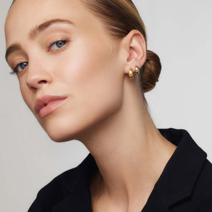Boucles d'oreilles originales inspirées des pneus miniature pour un look unique