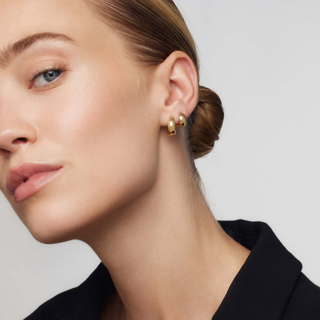 Boucles d'oreilles originales inspirées des pneus miniature pour un look unique
