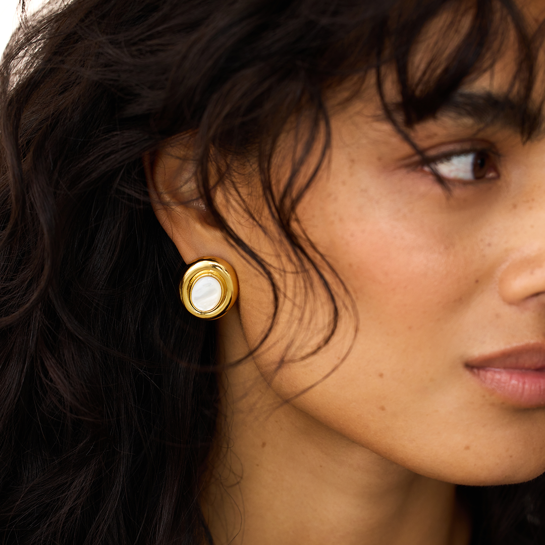 Boucles d'oreilles en perles élégantes Giselle pour un style sophistiqué