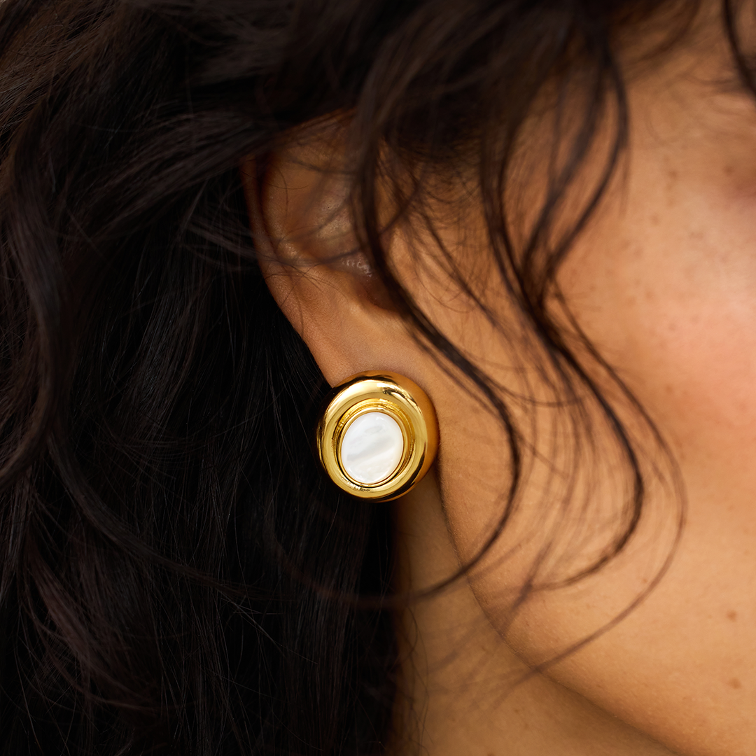 Boucles d'oreilles en perles élégantes Giselle pour un style sophistiqué