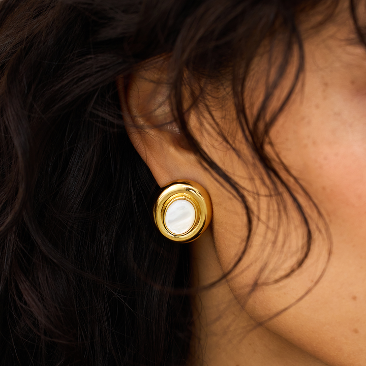 Boucles d'oreilles en perles élégantes Giselle pour un style sophistiqué