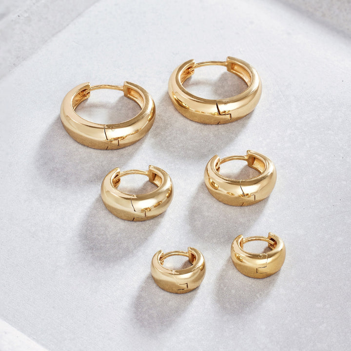 Boucles d'oreilles originales inspirées des pneus miniature pour un look unique