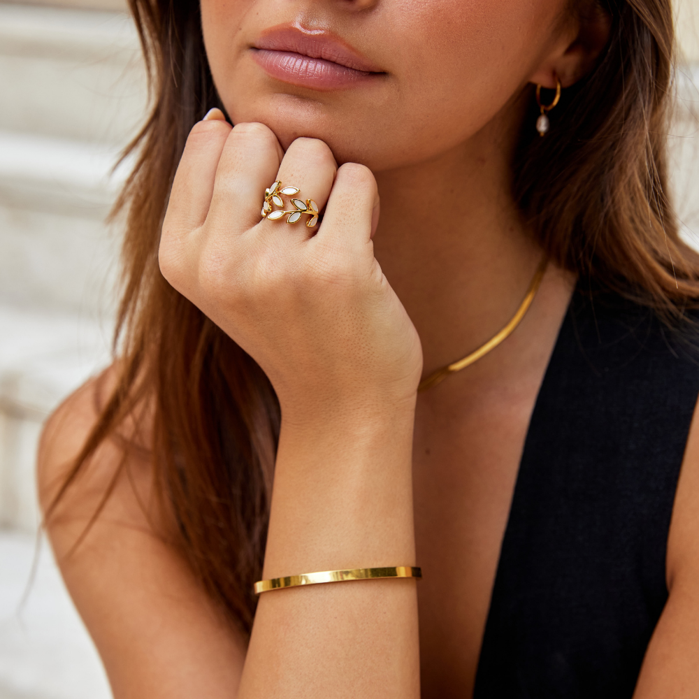 Bagues Goldblatt Tranquillité Élégante pour un Look Raffiné