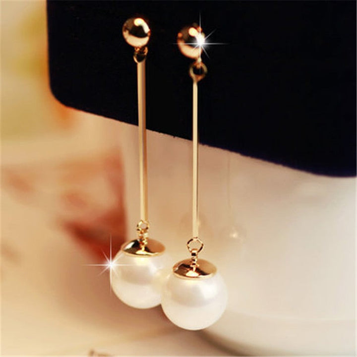 Boucles d'oreilles élégantes en perles faites main pour un look sophistiqué