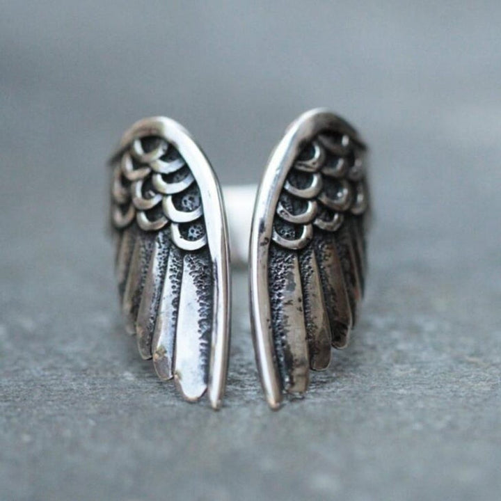 Anneau d'Ange Ajustable en Argent Sterling 925 pour un Style Élégant