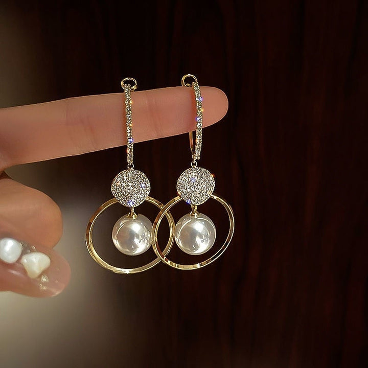 Boucles d'oreilles en perles élégantes de luxe pour un look intemporel