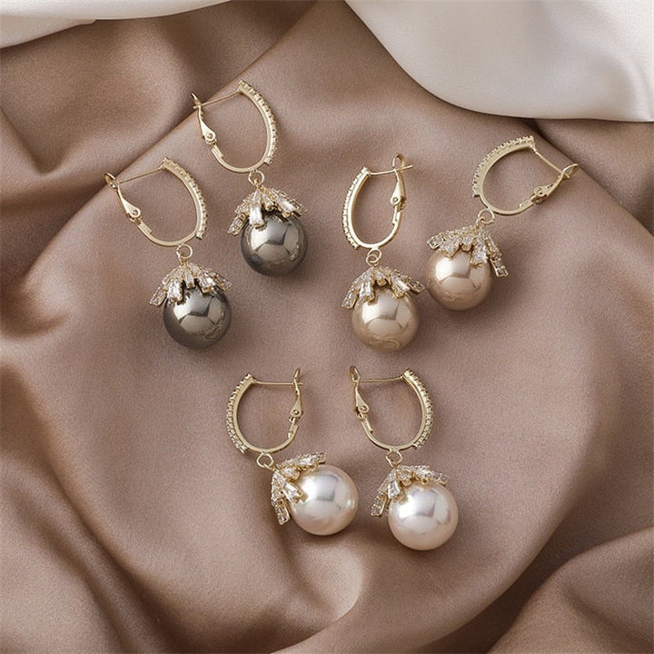 Boucles d'oreilles élégantes Malia avec perles pour un look sophistiqué