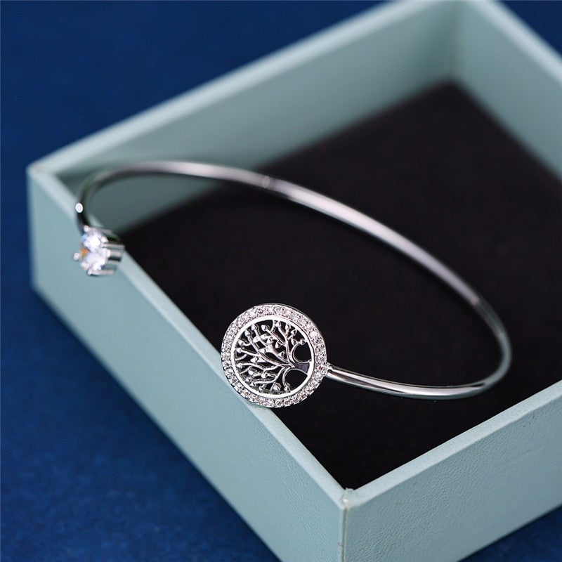 Bracelet arbre de vie ajustable élégant et significatif
