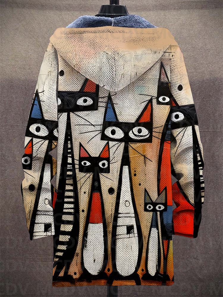 Minette – Cardigan luxueux et artistique