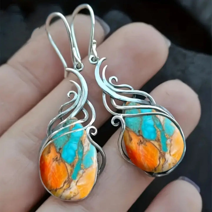 Boucles d'oreilles élégantes et scintillantes en pierres précieuses pour un look éblouissant