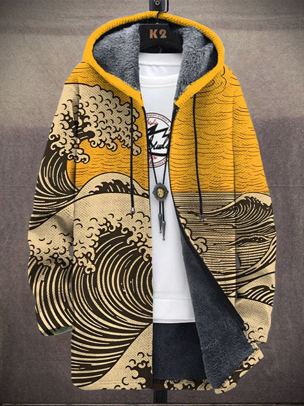 Euphrasie – Cardigan luxueux et artistique