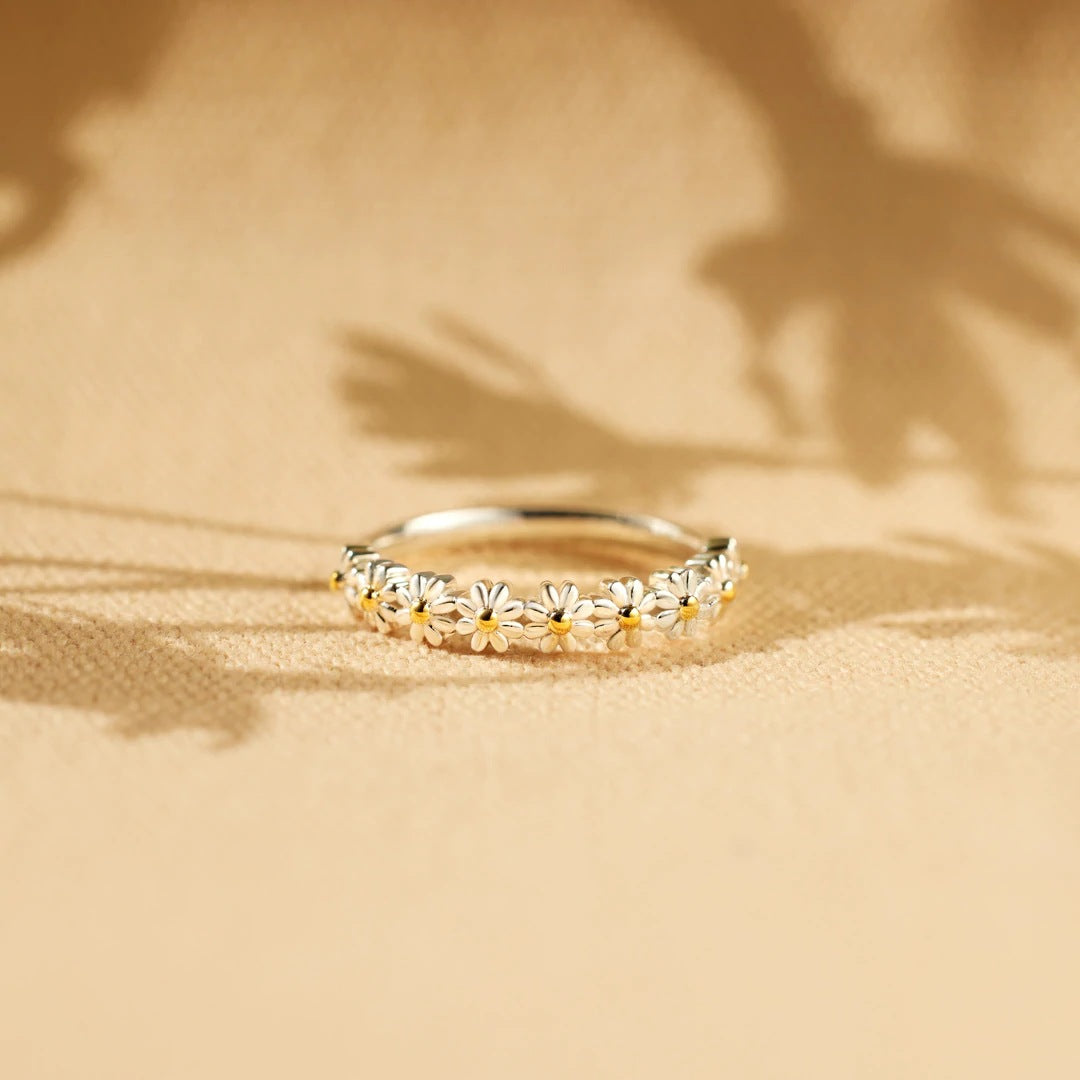 Jardin - Bague à fleurs élégante pour un look sophistiqué
