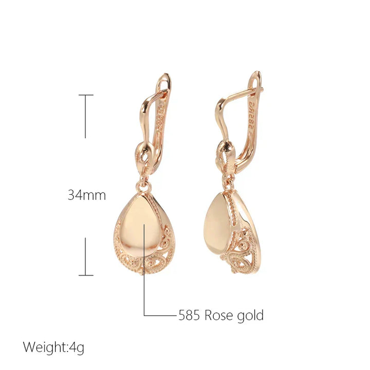 Boucles d'oreilles pendantes élégantes de merle – Parfaites pour toutes les occasions