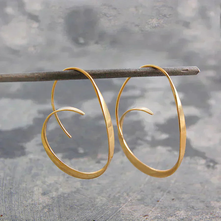 Boucles d'oreilles torsadées Delight