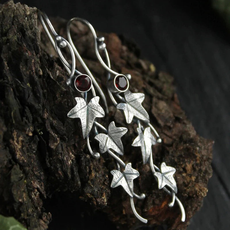 Boucles d'oreilles Élfe en Cristal Bleu élégant