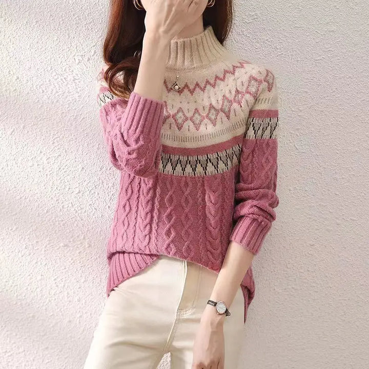 Aurelie - Pull Hiver Scandinave Chic