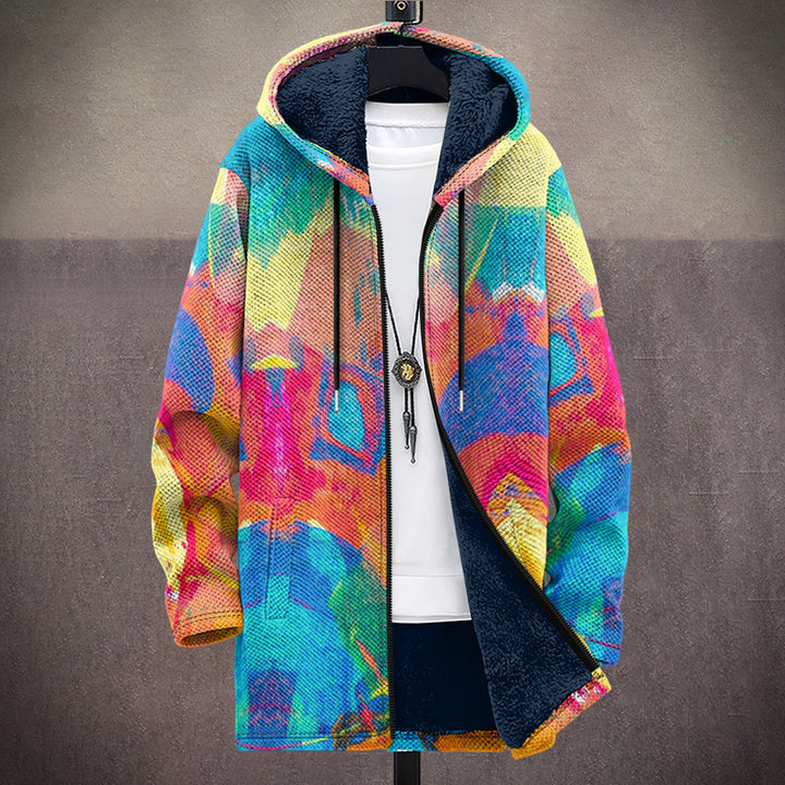 Céphise – Cardigan luxueux et artistique