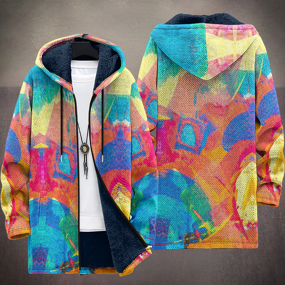 Céphise – Cardigan luxueux et artistique
