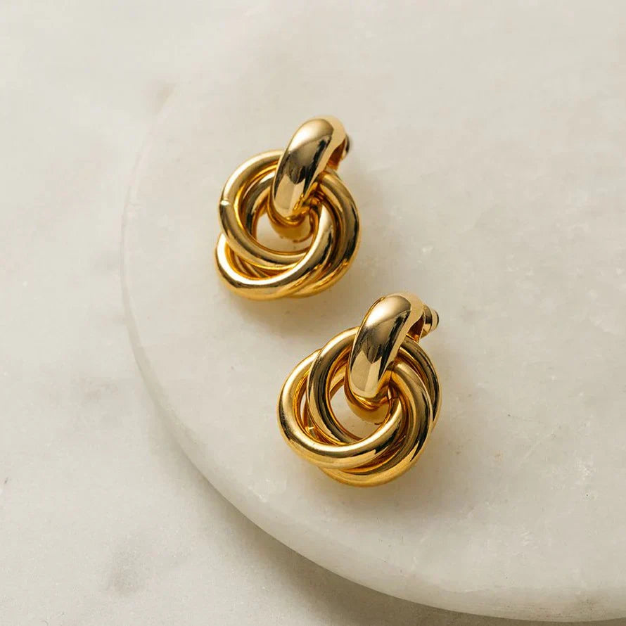 Boucles d'oreilles à clip élégantes pour un style sans douleur