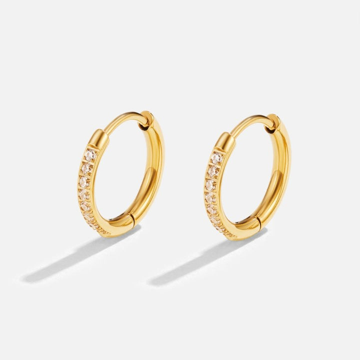Boucles d'oreilles Cerchio Éternité – Élégance Infinie et Style Sophistiqué