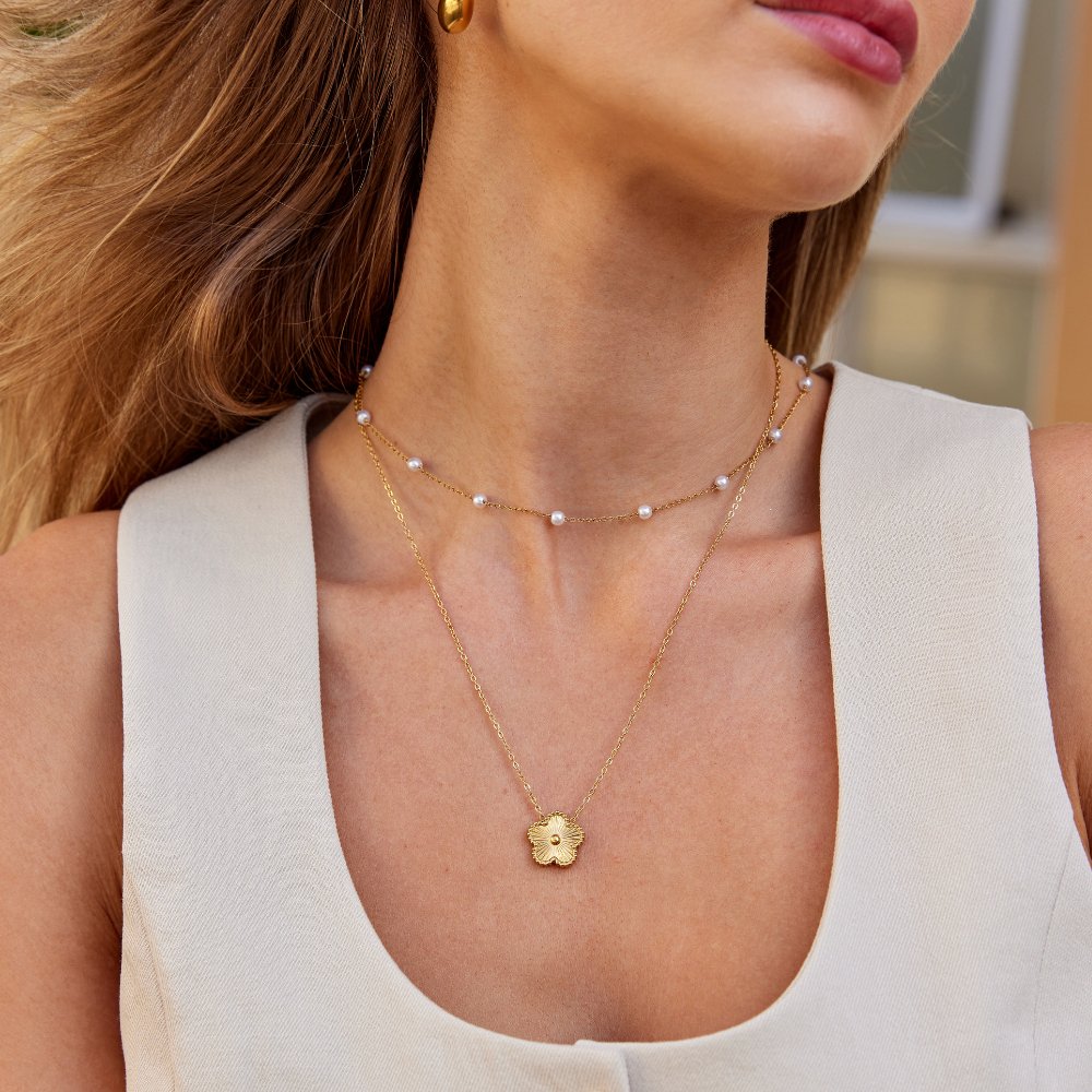 Collier de chance en or