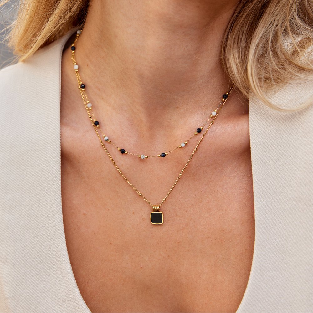 Collier Luna Pierre de Minuit