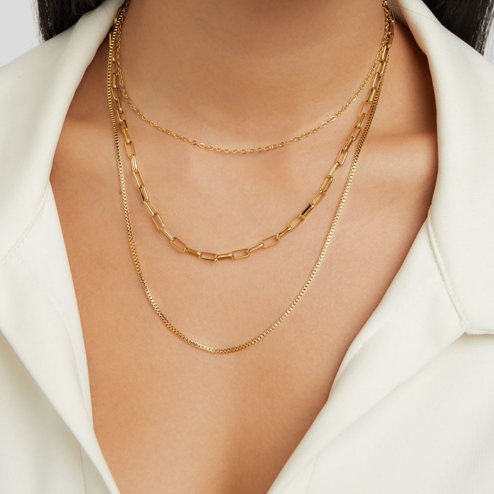 Collier à plusieurs couches Mila