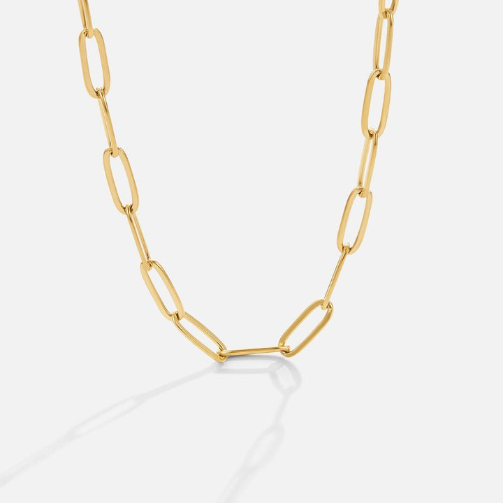 Collier en or à clips