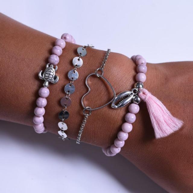 Joy - Ensemble exclusif de 5 bracelets de haute qualité