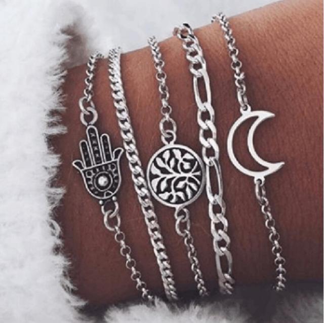 Joy - Ensemble exclusif de 5 bracelets de haute qualité