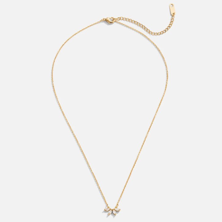 Collier Omelia Kristallblatt