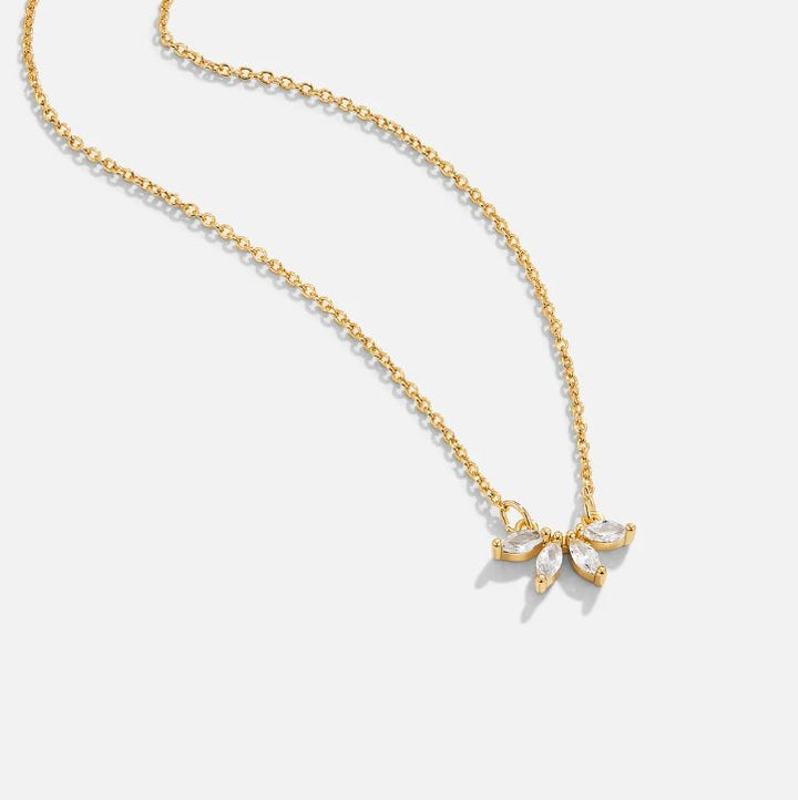 Collier Omelia Kristallblatt