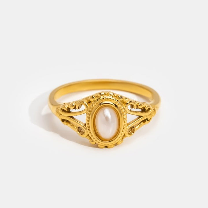 Bague Vintage Élégante avec Perles